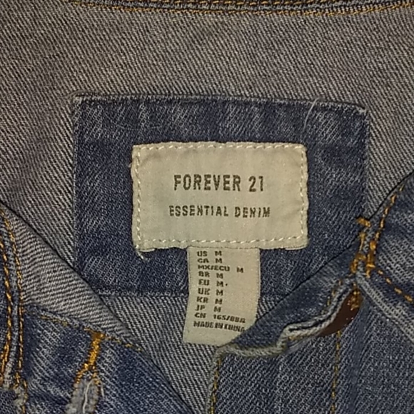 Forever 21 Jean jacket. - Picture 2 of 10